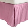 Luxor Treasures Luxor Treasures-Executive 3000 MF3000XLBS 2LPK Executive 3000 Series Twin XL Bed Skirt; 2 Line Embroidery - Pink MF3000XLBS 2LPK